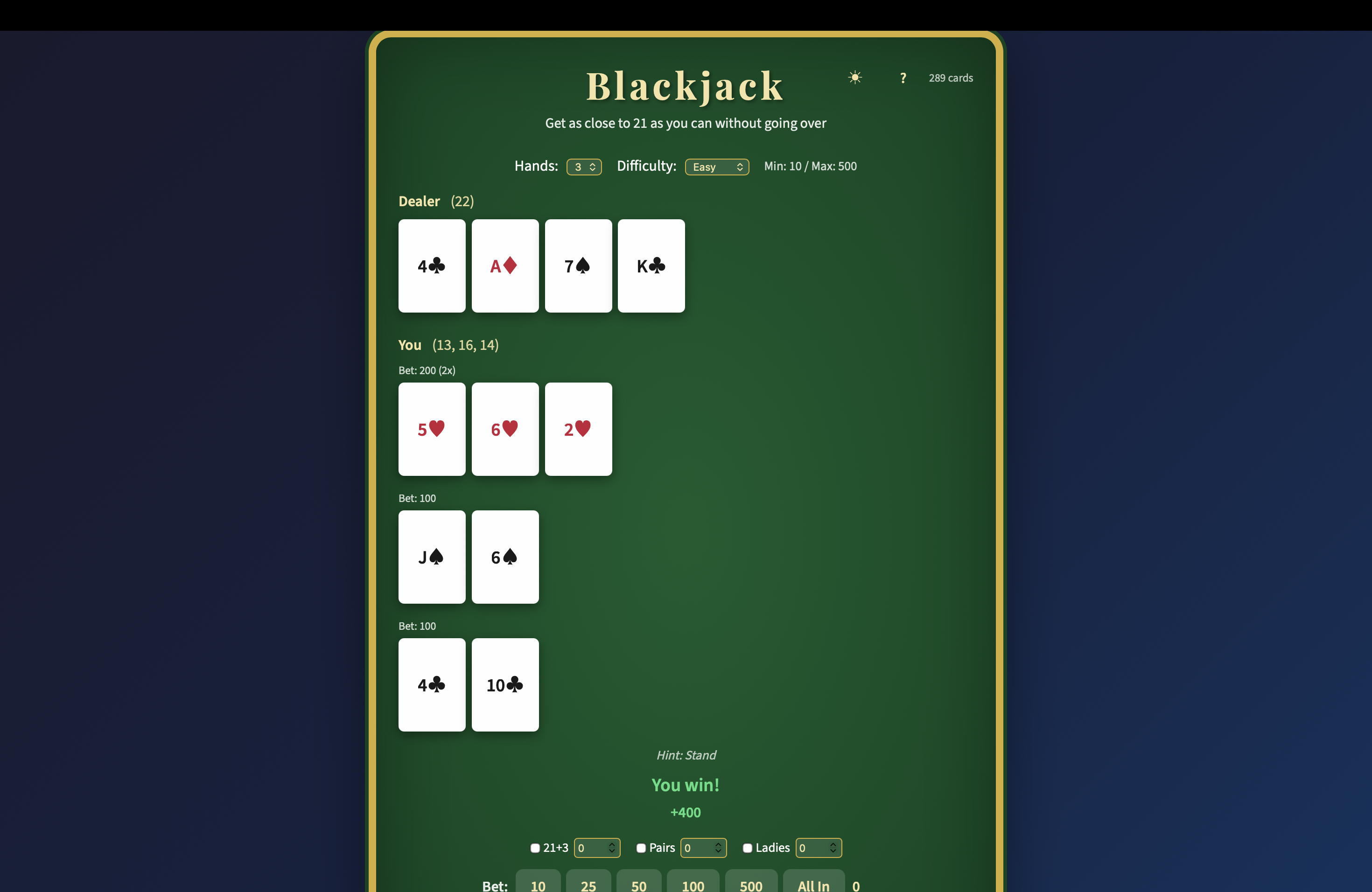 Blackjack